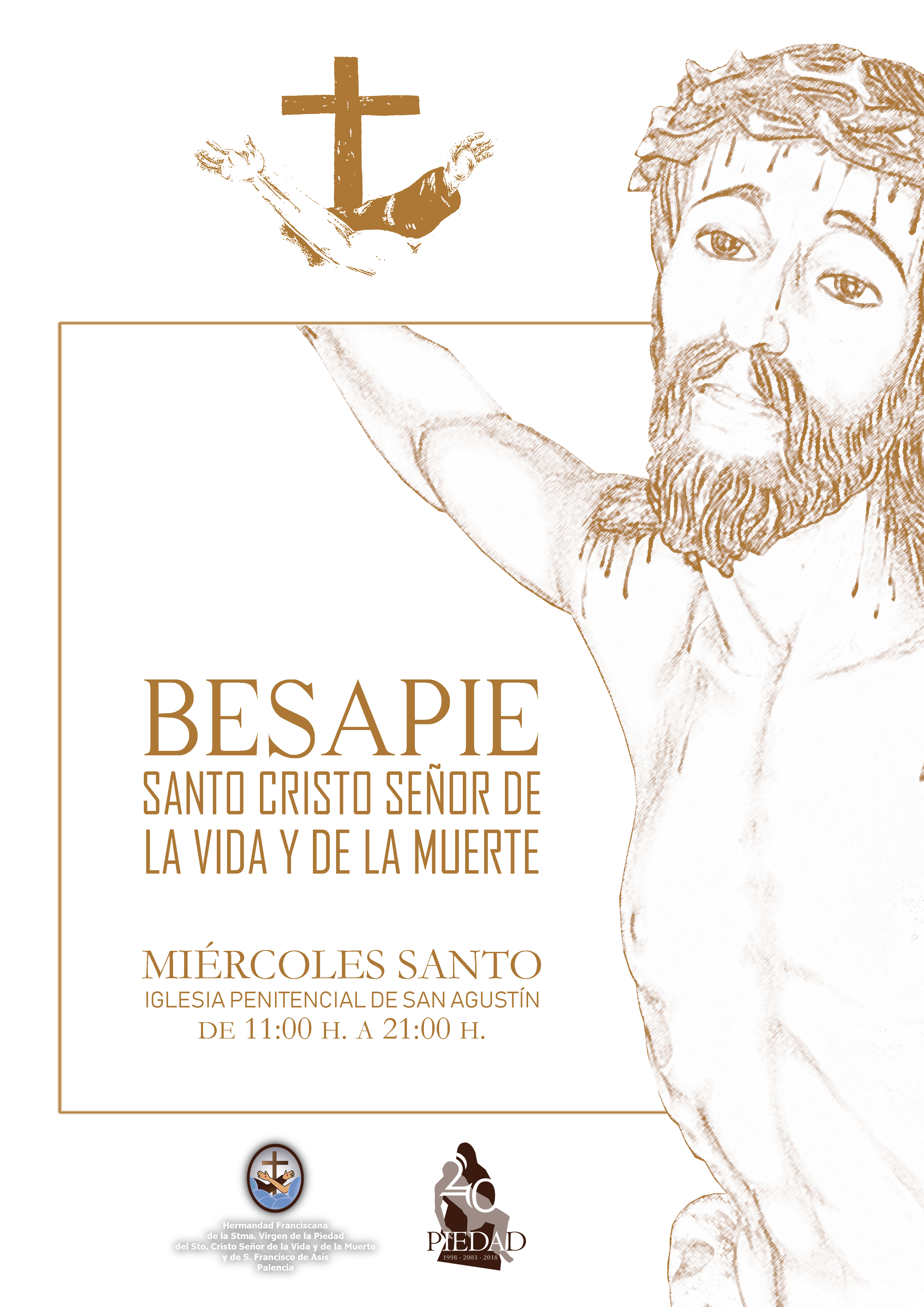 Portada de 2018 Besapie Cristo